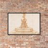 Copy after Giambologna's Neptune Fountain in Piazza San Petronio, Bologna - Anonymous, Italian, 16th to early 17th century - ca. 1600 - Matte Paper Framed Poster Museum quality 7795428