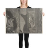 Actresses in Their Dressing Rooms - Edgar Degas - 1879–80 - Paper Poster Museum quality 7797986