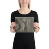 Actresses in Their Dressing Rooms - Edgar Degas - 1879–80 - Paper Poster Museum quality 7797986