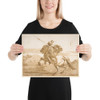 An Oriental Horseman - Giovanni Domenico Tiepolo - 1727–1804 - Paper Poster Museum quality 7794987