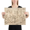 Christ Preaching - Anonymous, Italian, Roman-Bolognese, 17th century - 17th century - Photo Paper Poster Museum quality 7797809