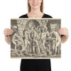 Venus in Vulcan's Forge - Léon Davent - 1546–47 - Photo Paper Poster Museum quality 7798698