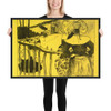 Bretonnes à la Barrière, from the Volpini Suite: Dessins lithographiques - Paul Gauguin - 1889 - Matte Paper Framed Poster Museum quality 7797951