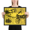 Bretonnes à la Barrière, from the Volpini Suite: Dessins lithographiques - Paul Gauguin - 1889 - Matte Paper Framed Poster Museum quality 7797951