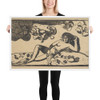 The Queen of Beauty -- Langorous - Paul Gauguin - 1898 - Matte Paper Framed Poster Museum quality 7797835