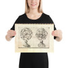 Perspectiva Corporum Regularium - Jost Amman - 1568 - Paper Poster Museum quality 7795552