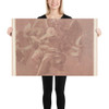 Putto and Angel Holding a Banderole. - Antonio Franchi (Il Lucchese) - 1706 - Photo Paper Poster Museum quality 7796064