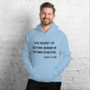 The secret of getting ahead is getting started. - Mark Twain - Unisex Hooded Sweatshirt Motivational quotes 7800313