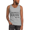 The secret of getting ahead is getting started. - Mark Twain - Ultra Cotton Tank Top Motivational quotes 7800284