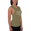 The secret of getting ahead is getting started. - Mark Twain - Women's Flowy Muscle Tank Motivational quotes 7800348