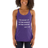 The secret of getting ahead is getting started. - Mark Twain - Ladies Triblend Racerback Tank Motivational quotes 7800317