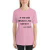 If you can dream it, you can do it. - Walt Disney - Unisex Short Sleeve Jersey T-Shirt Motivational quotes 7800229