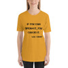 If you can dream it, you can do it. - Walt Disney - Unisex Short Sleeve Jersey T-Shirt Motivational quotes 7800229