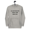 Always deliver more than expected. - Unisex Hoodie Motivational quotes 7801857