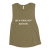 Be a voice, not an echo. - Women's Flowy Muscle Tank Motivational quotes 7801339