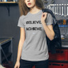 Believe. Achieve. Succeed. - Women's The Favorite Tee Motivational quotes 7801278