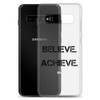 Believe. Achieve. Succeed. - Samsung Case Motivational quotes 7801462