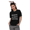 Believe. Achieve. Succeed. - Unisex Organic Cotton T-Shirt Motivational quotes 7801911