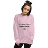 Happiness looks gorgeous on you. - Unisex Crewneck Sweatshirt Motivational quotes 7800983
