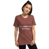 Let things fall into place. - Unisex Triblend Short Sleeve T-Shirt Motivational quotes 7801033