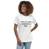 There is always a reason to smile. - Women's Relaxed Short Sleeve Jersey Tee Motivational quotes 7801836