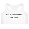 Face everything and rise - Sports Bra Motivational quotes 7801440