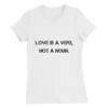Love is a verb, not a noun. - Women's The Favorite Tee Motivational quotes 7801286