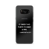 It takes two flints to make a fire. - Louisa May Alcott - Samsung Case Motivational quotes 7801626
