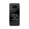 It takes two flints to make a fire. - Louisa May Alcott - Samsung Case Motivational quotes 7801626