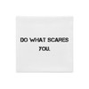Do what scares you. - Premium Pillow Case Motivational quotes 7801135