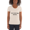 Face everything and rise - Women's Tri-Blend T-Shirt Motivational quotes 7800843