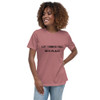 Let things fall into place. - Women's Relaxed Short Sleeve Jersey Tee Motivational quotes 7801781