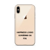 Happiness looks gorgeous on you. - iPhone Case Motivational quotes 7801224