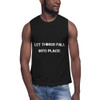 Let things fall into place. - Muscle Tank Motivational quotes 7801771