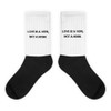 Love is a verb, not a noun. - Black Foot Socks Motivational quotes 7801082