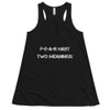 F-E-A-R hast two meanings: - Women's Flowy Racerback Tank Motivational quotes 7801165