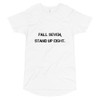 Fall seven, stand up eight. - Long Body Urban Tee Motivational quotes 7801590