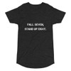 Fall seven, stand up eight. - Long Body Urban Tee Motivational quotes 7801590