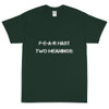 F-E-A-R hast two meanings: - Ultra Cotton T-Shirt Motivational quotes 7800585