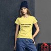 Your potential is endless. - Ladies Ringspun Fashion Fit T-Shirt Motivational quotes 7800783
