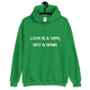 Love is a verb, not a noun. - Unisex Hooded Sweatshirt Motivational quotes 7800948