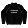 Love is a verb, not a noun. - Piped Fleece Jacket Motivational quotes 7801655
