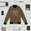 It takes two flints to make a fire. - Louisa May Alcott - Bomber Jacket Motivational quotes 7801669