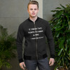 It takes two flints to make a fire. - Louisa May Alcott - Bomber Jacket Motivational quotes 7801669
