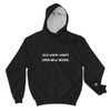 Old ways won't open new doors. - Cotton Max Hoodie Motivational quotes 7801564