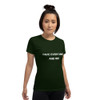 Face everything and rise - Ladies Cotton Short Sleeve T-Shirt Motivational quotes 7800532