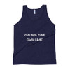 You are your own limit. - Unisex Soft Tri-Blend Tank Motivational quotes 7800822
