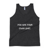 You are your own limit. - Unisex Soft Tri-Blend Tank Motivational quotes 7800822