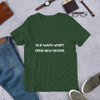 Old ways won't open new doors. - Unisex Short Sleeve Jersey T-Shirt Motivational quotes 7801253