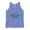 Your potential is endless. - Unisex Soft Tri-Blend Tank Motivational quotes 7800855
